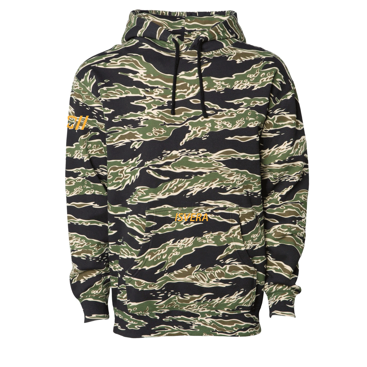 ISVERA VICTORY PULLOVER HOODIE TIGER CAMO