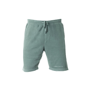 ISVERA ENDEAVOR PIGMENT DYE SWEATSHORTS // ALPINE GREEN