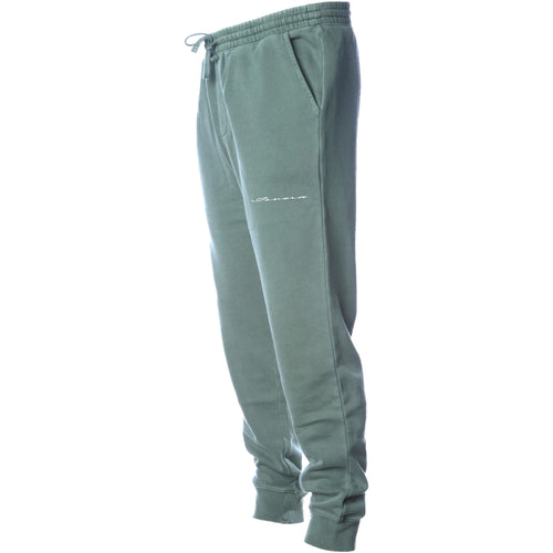 ISVERA ENDEAVOR PIGMENT DYE SWEATPANT // ALPINE GREEN