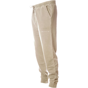 ISVERA ENDEAVOR PIGMENT DYE SWEATPANT // SANDSTONE