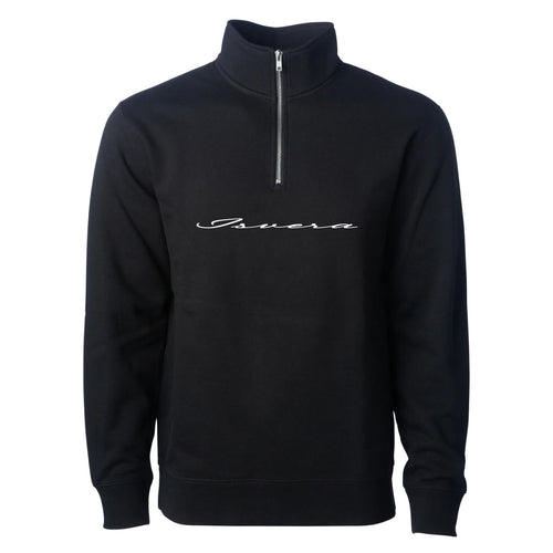 ISVERA ENDEAVOR QUARTER ZIP + SWEAT SET // BLACK