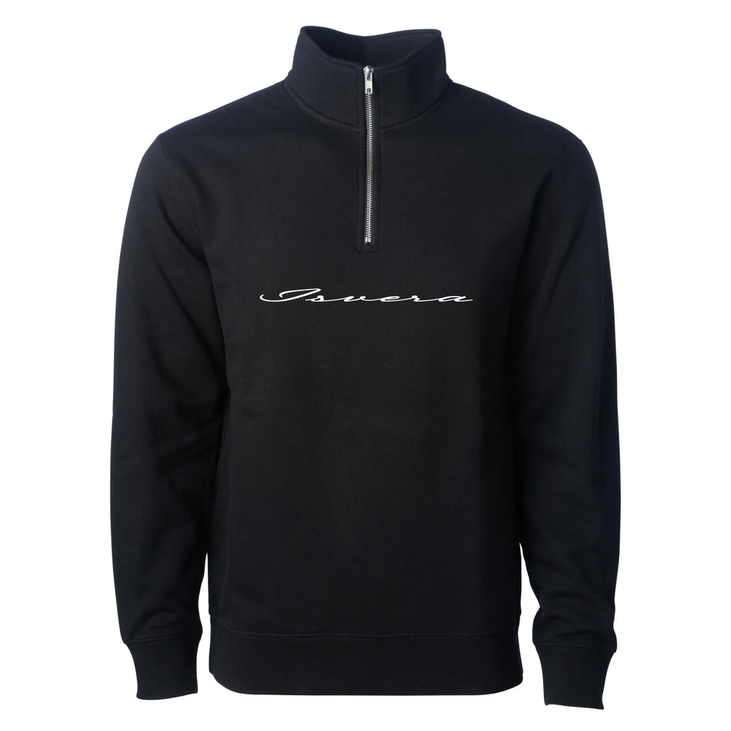 ISVERA ENDEAVOR QUARTER ZIP // BLACK