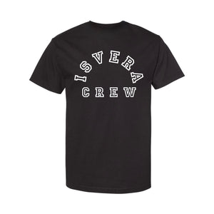 ISVERA CREW T-SHIRT // BLACK
